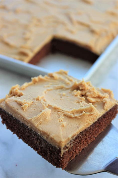 peanut butter texas sheet cake