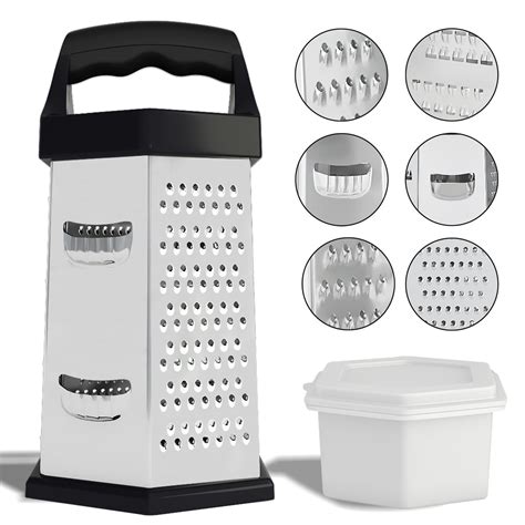 The Latest Cheese Grater-top Food Grater With Storage Container-ideal ...