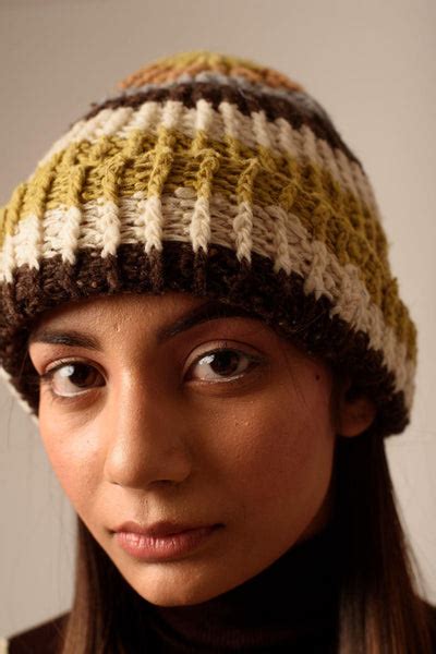 STRIPER RIB BEANIE – Khajoor