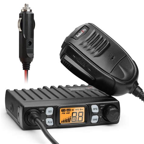 Buy Radioddity CB-27 Pro CB Radio 40-Channel Mini Mobile with AM FM ...