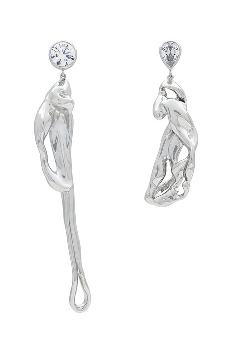 Completedworks Drop Earrings in Recycled Silver | FWRD