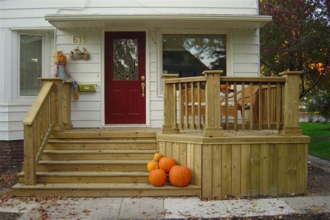 Front Porch Deck Design Ideas - Decor Design