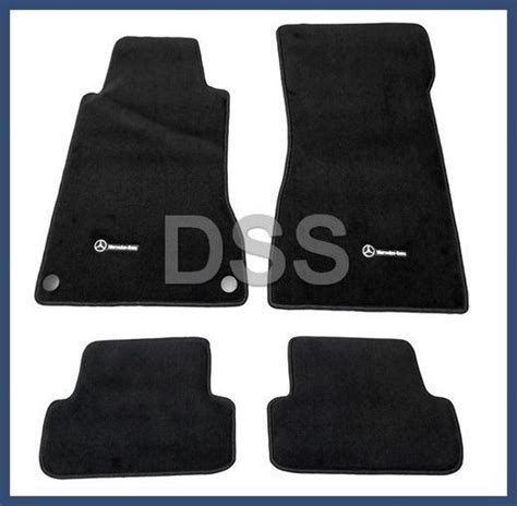 Mercedes-Benz Genuine Carpeted Floor Mats, Set for 2003-2009 CLK-Class ...