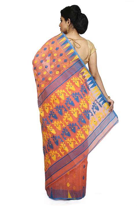 Dhakai Jamdani Saree(J887) – banglarsare