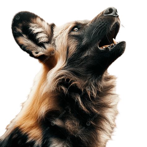 3d Angry Dog Barking Loudly On Transparent Background, Angry Dog ...