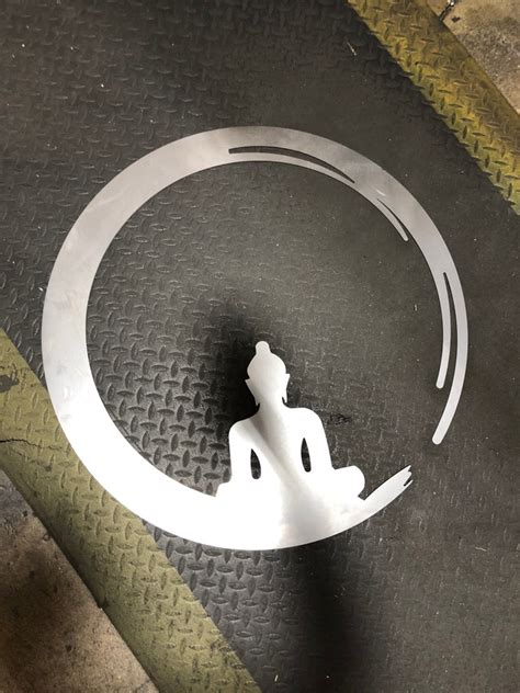 Buy Buddha Metal Wall Art Buddha Metal Wall Sign Buddhism Online in ...