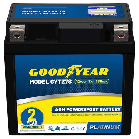 Goodyear Sealed lead acid 1270 Backup power Batteries in the Device ...