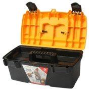 Home Plastic Tool Box Storage Box With 2 Layer Compartment : Amazon.in ...