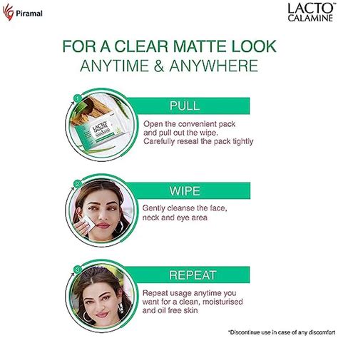 Buy LACTO CALAMINE DAILY CLEANSING FACE CLEANSING WIPES WITH ALOE VERA ...