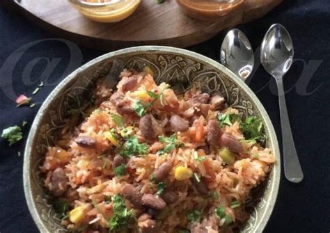 Mexican Fried Rice Recipe by Meeta Burman - Cookpad