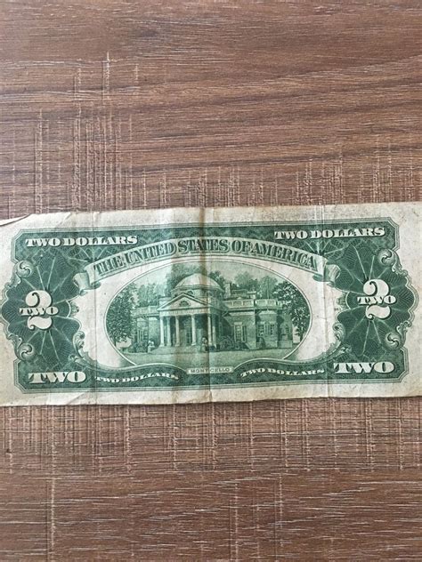 1928 2 Dollar Bill Red Seal D Series | eBay