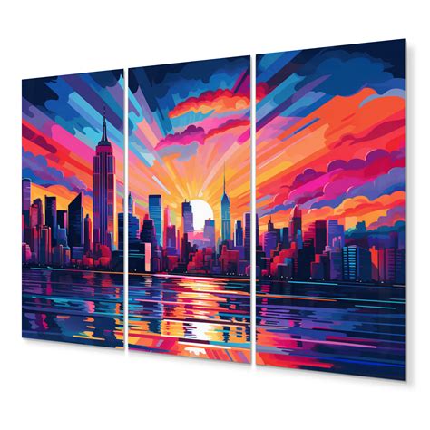 Latitude Run® New York City - City New York Metal Wall Art Living Room ...