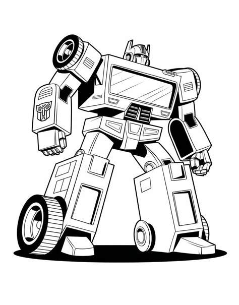 Image result for Robot Transformer Coloring Pages