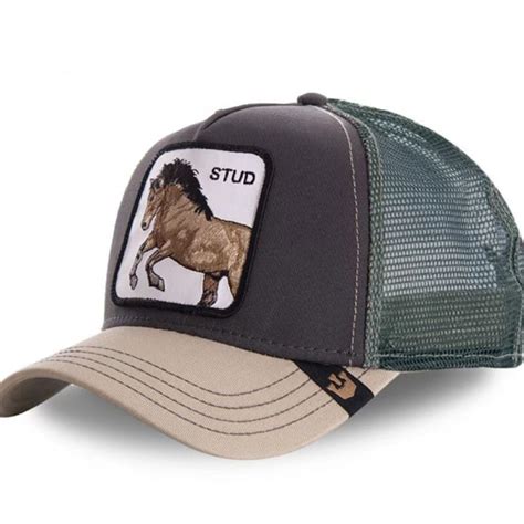 Buy Men's Farm Trucker Animal Mesh Baseball Hat Goorin Bros Snapback ...