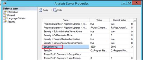 the XML request for analysis request timed out bef... - Microsoft ...