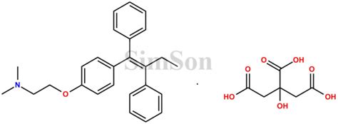 Tamoxifen citrate for performance test | CAS No- 54965-24-1 | Simson ...