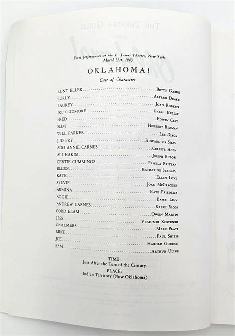 OKLAHOMA! The Classical Musical by Rodgers & Hammerstein II Vocal Score ...