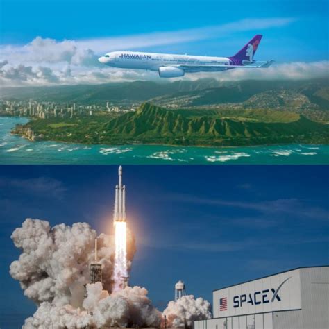 SpaceX, de Elon Musk, vai fornecer aos aviões da Hawaiian Airlines ...