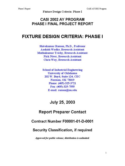 Fixture Design 的图像结果