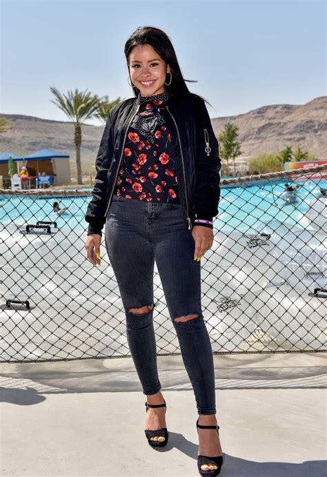 Cierra Ramirez at the Josh Stevens Foundation Be Kind Pledge Day in Las Vegas 04/08/2017 ...