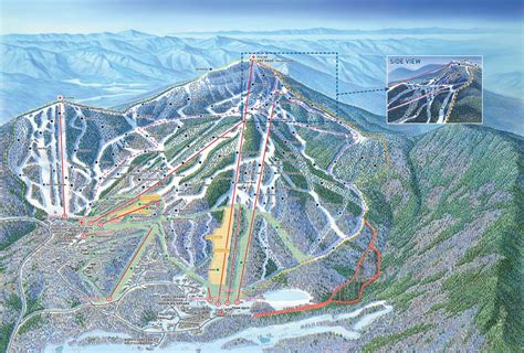 Jay Peak Piste Map / Trail Map