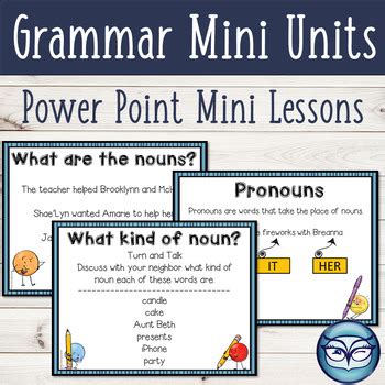 Image result for Grammar Mini-Lessons