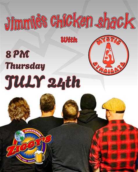 JIMMIES CHICKEN SHACK | 7/24/25 | ZIGGYS GREENSBORO, 523 S Elm St ...