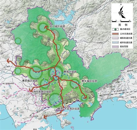 惠州国土空间规划草案公示！预计2035年常住人口850万，建成区域铁路网_南方plus_南方+