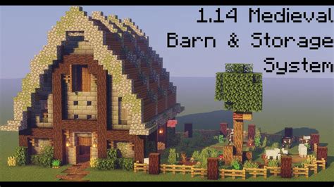 Image result for Minecraft Medieval Barn Tutorial