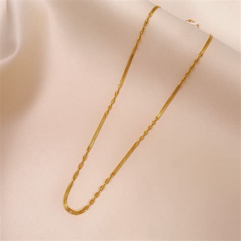 Buy Clara Gold Chain for Her 22 KT yellow gold (6.21 gm). | Online By ...