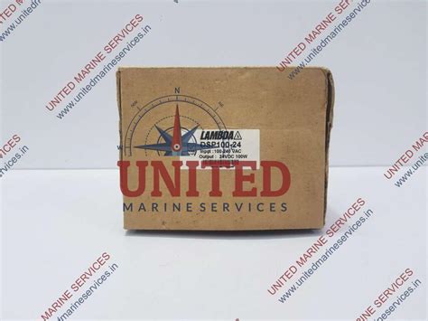 LAMBDA AC/DC DIN RAIL POWER SUPPLY DSP100-24 | United Marine Services