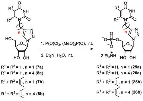 The First 5′-Phosphorylated 1,2,3-Triazolyl Nucleoside Analogues with ...
