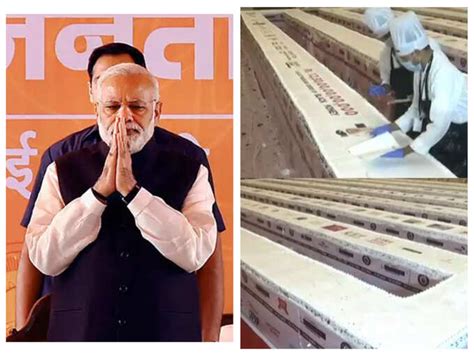 PM Modi Birthday 2019: 700-feet-long cake on the theme of corruption to ...