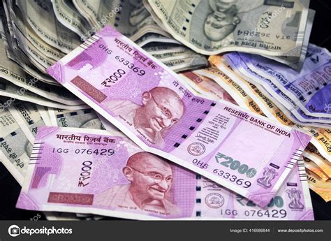 Indian Currency 200 500 2000 Rupee Note Indian Currency Isolated Stock ...