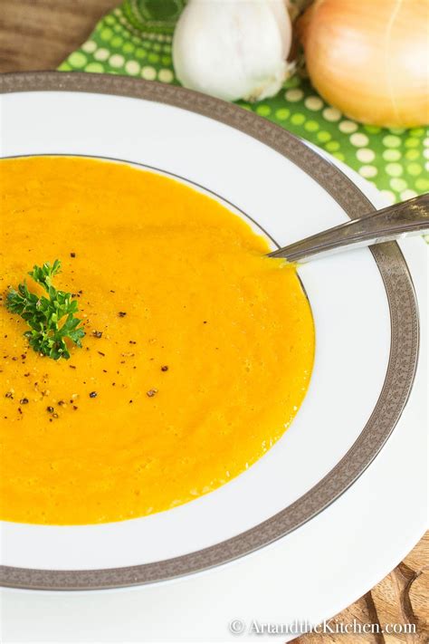Vanilla Butternut Squash Bisque - Art and the Kitchen