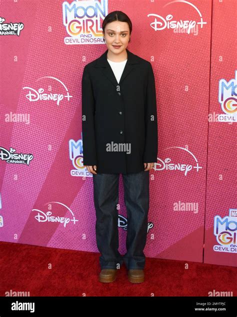 February 4, 2023, Burbank, California, United States: Ariela Barer attends 'Marvel's Moon Girl ...