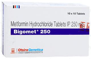 Bigomet 250 Tablet 10: Uses, Side Effects, Price & Substitutes