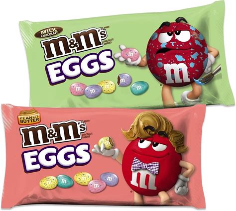 Amazon.com : Easter Candy M&Ms Variety 2 Pack- Easter M&ms Peanut and ...