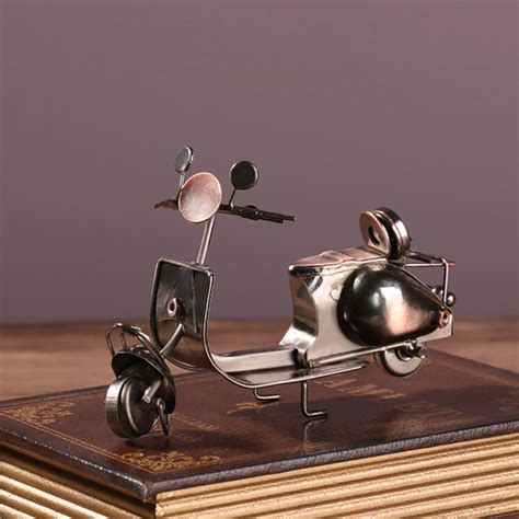 Vintage Scooter Showpiece Online - Premium Decor Object | Nestasia