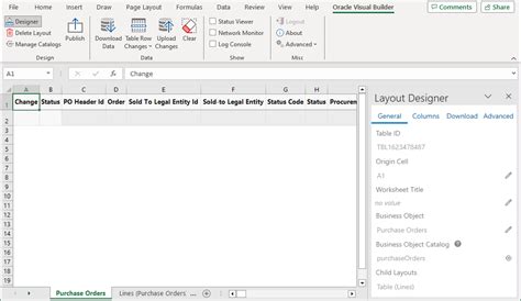 Image result for Excel Layout Examples
