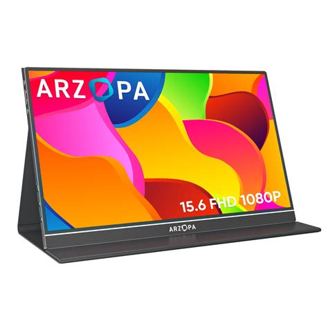 Arzopa Portable Monitor S1 Table 15 6 1080p Fhd Laptop | Desertcart India