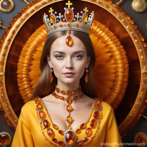 Ukraine's Queen Amber: A Bright Future | Stable Diffusion Online