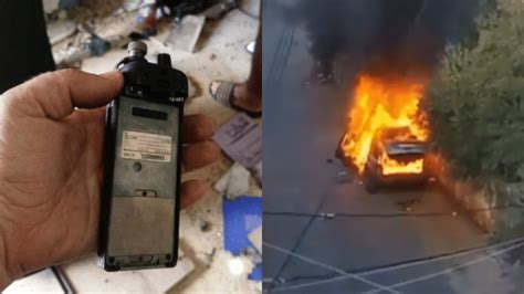 Image result for Exploding Walkie Talkie Pager