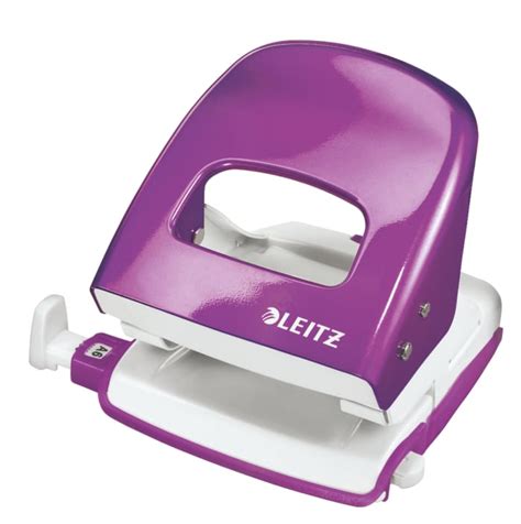 50081064 Leitz | Leitz Hole Punch, 2 Hole, 30 Sheet Capacity | 123-9978 ...