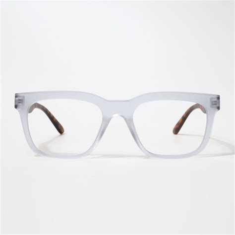 EyeJack Bell Bottom Matt Transparent Rectangle Eyeglasses for Men & Wo ...