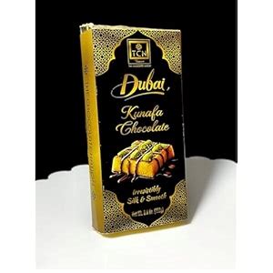The Chocolate Nation Dubai Kunafa 250 GM Pistachios Chocolate | Kunafa ...