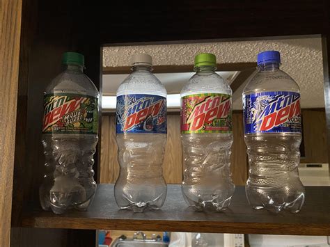 I’ve Started Collecting Mtn Dew Bottles : r/mountaindew