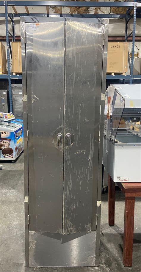 EAGLE GROUPL F1916-VSCS 430 SERIES STAINLESS STEEL MOP SINK CABINET ...