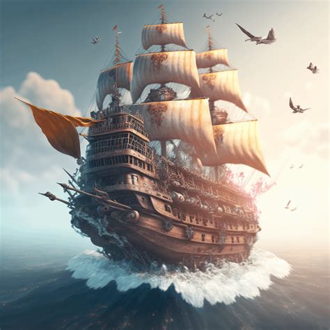 Some collection of Pirate's Ships! : r/midjourney