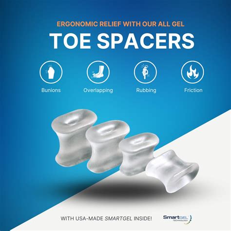 NatraCure Gel Toe Separators - Correct overlapping India | Ubuy